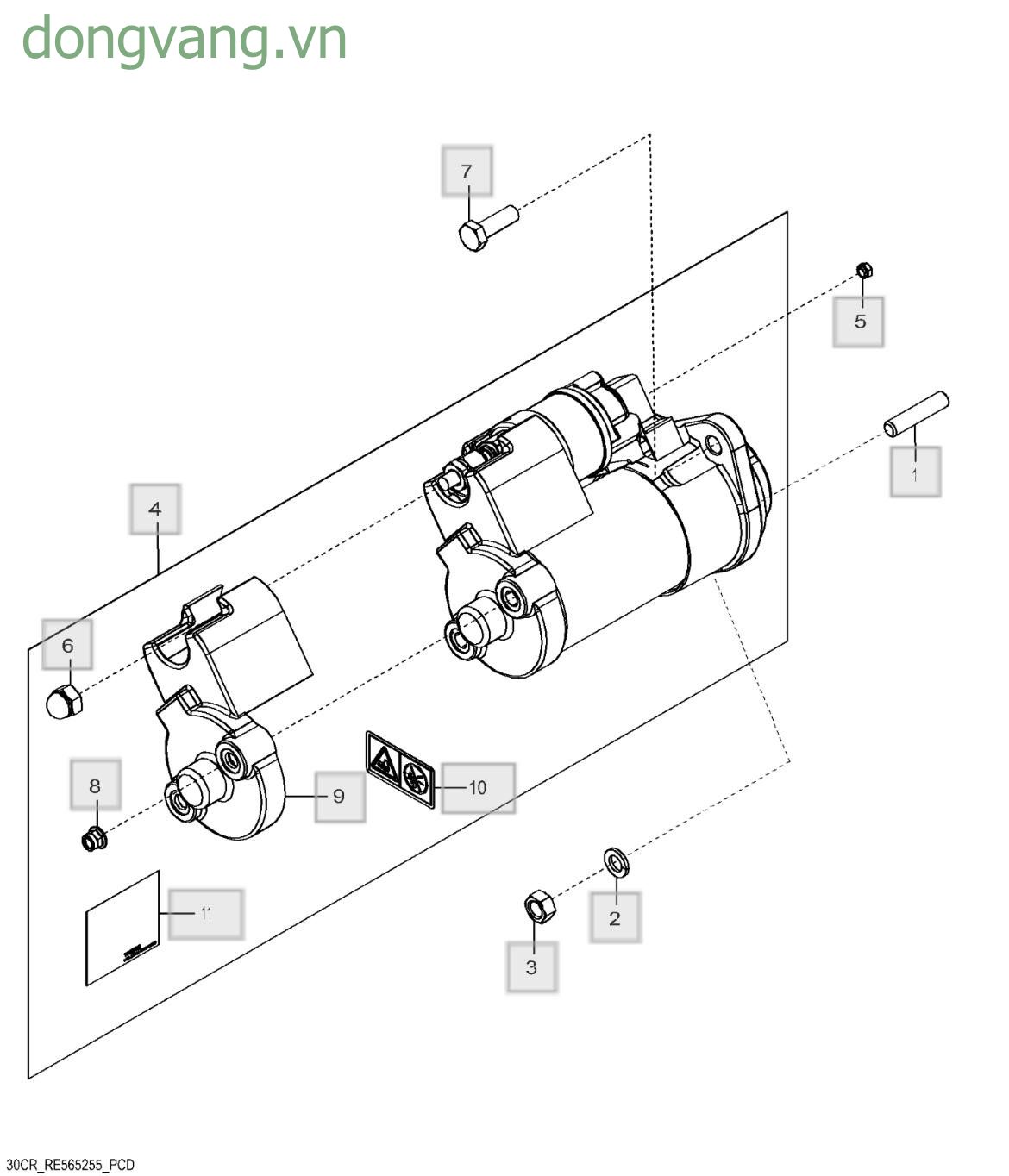 30CR Starter Motor - ST754125